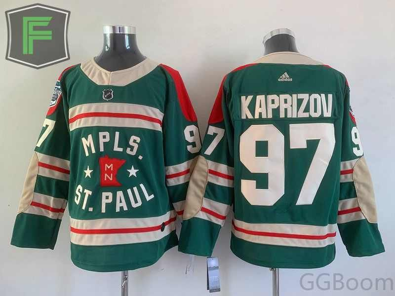 NHL джерси хоккейная Миннесота Уайлд Minnesota Wild Jersey Kirill Kaprizov 97 Кирилл Капризов GGBoom #1