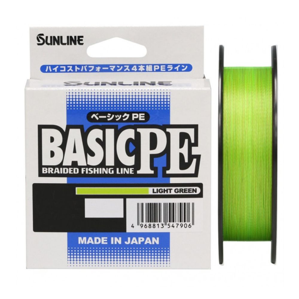 Шнур Sunline Basic HG PE X4 150m Light Green #1.0 #1