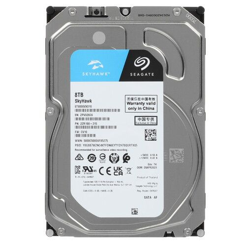 Seagate 8 ТБ Внутренний жесткий диск 8 ТБ,256 МБ, SATA III, 6 Гбит/с ([ST8000VX010])  #1