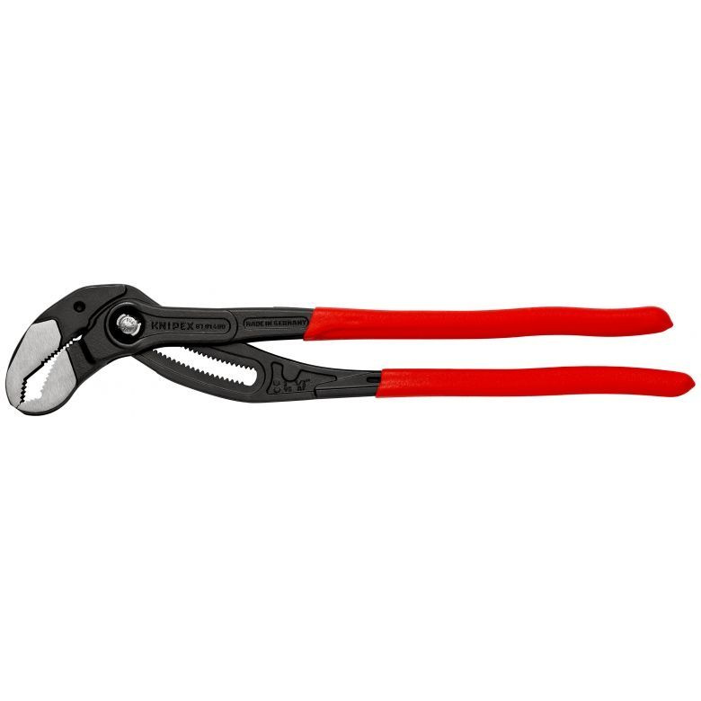 Knipex(Книпекс) COBRA Клещи переставные, зев 90 мм, длина 400 мм, фосфатированные, обливные ручки KN-8701400 #1