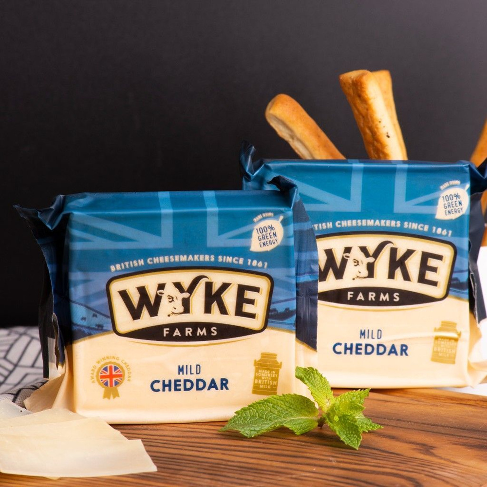 Английский Сыр Чеддер Wyke Mild Cheddar #1