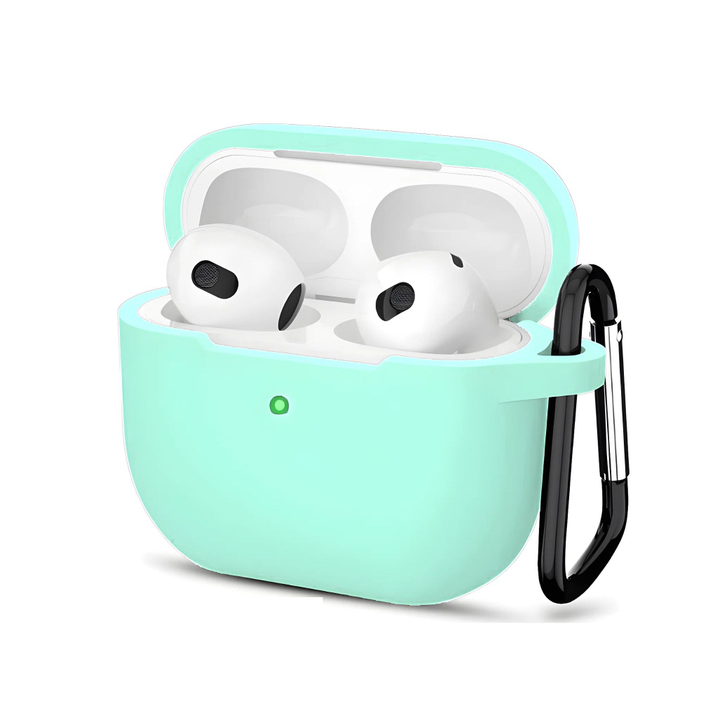 Силиконовый чехол для Apple AirPods 4 Mint #1