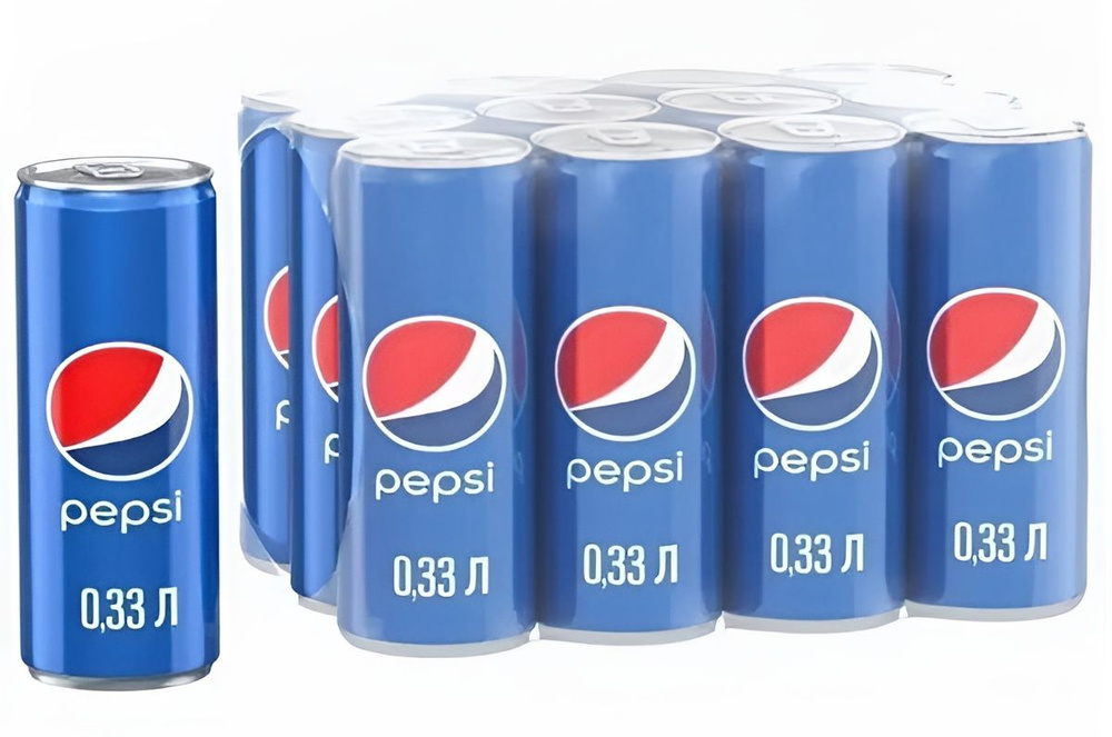 Pepsi 0,33л.*12шт. Slim Чехия Пепси #1