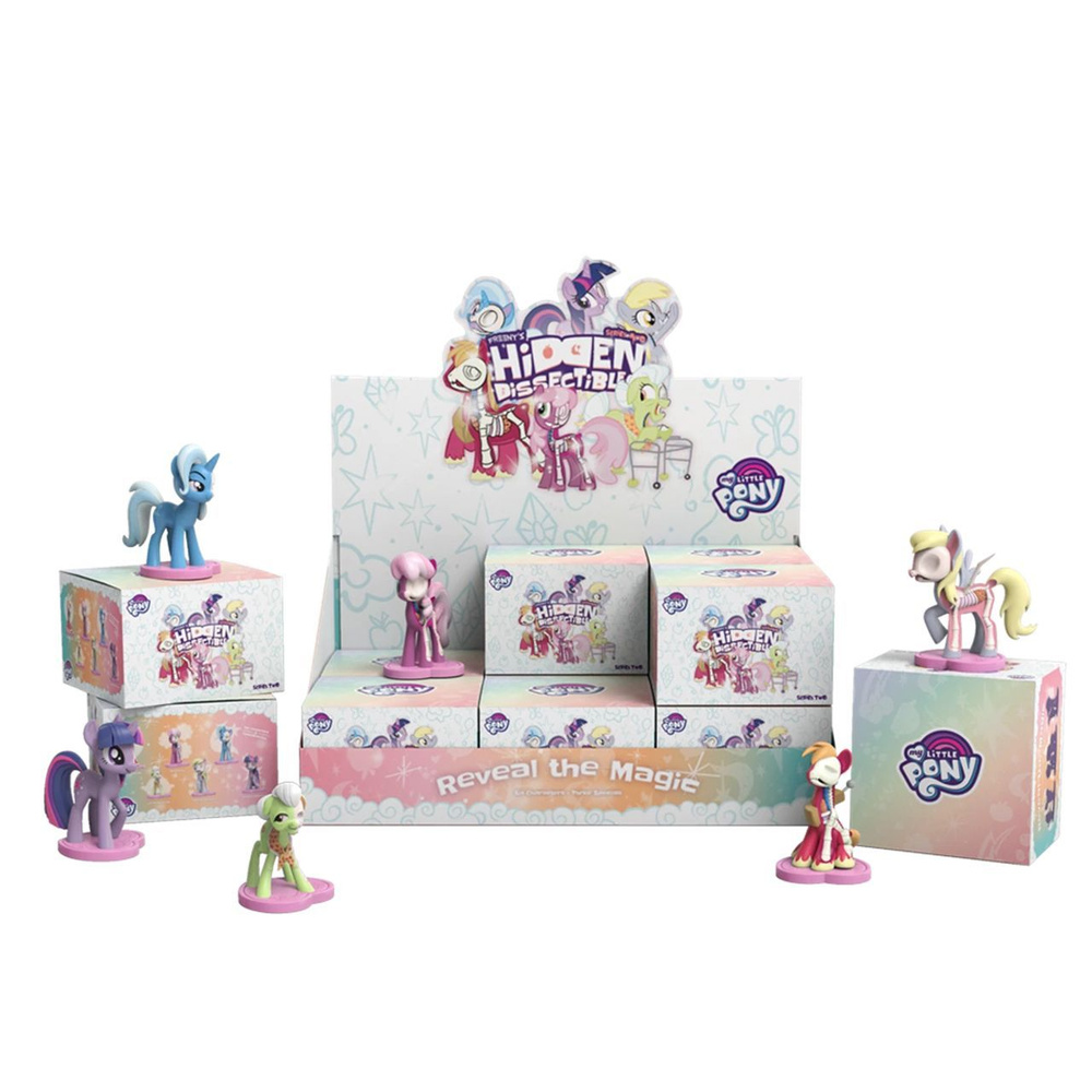 Фигурка Mighty Jaxx Freeny's Hidden Dissectibles My Little Pony 93898 #1