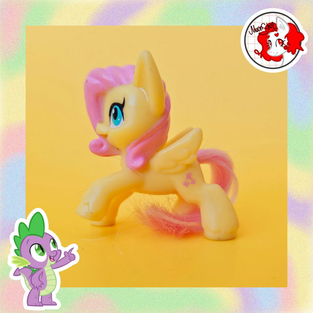 My little pony Macdonalds фигурка Флаттершай Fluttershy #1