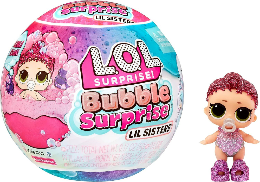 Кукла в шаре L.O.L Surprise Bubble Lil Sisters 119791EU #1