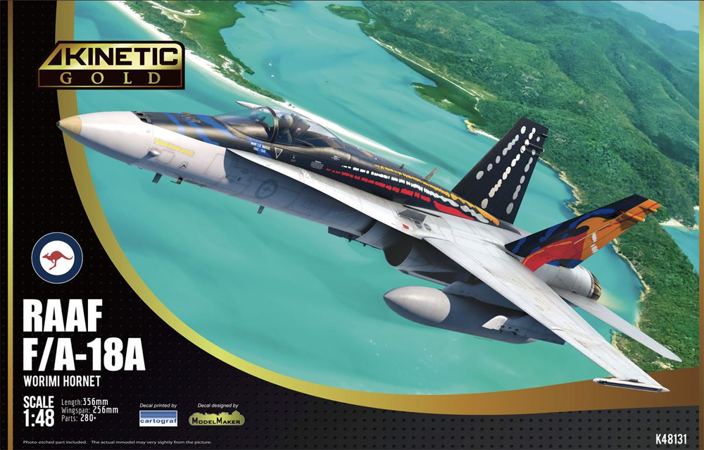 Сборная модель 1/48 RAAF F/A-18A Worimi Hornet (Kinetic Model Kits) #1