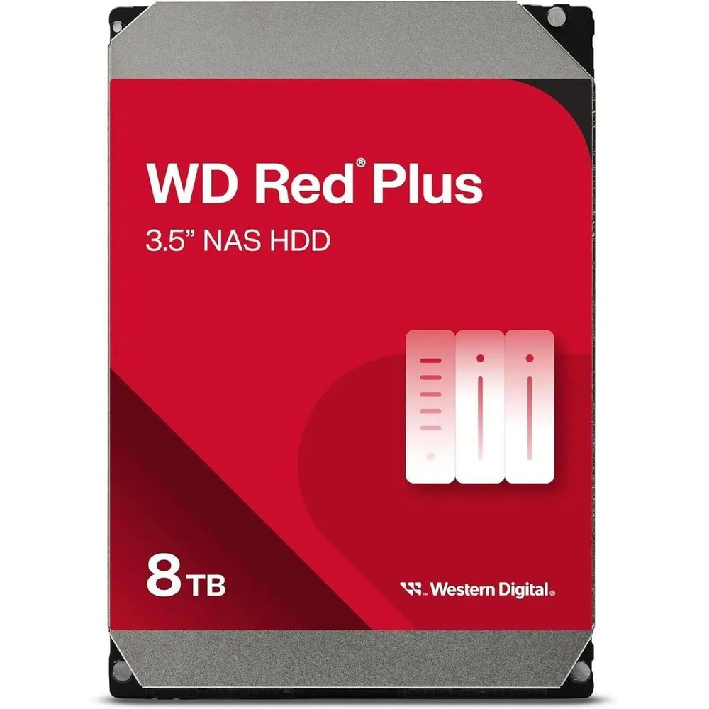 Western Digital 8 ТБ Внутренний жесткий диск WD80EFPX (WD80EFPX)  #1