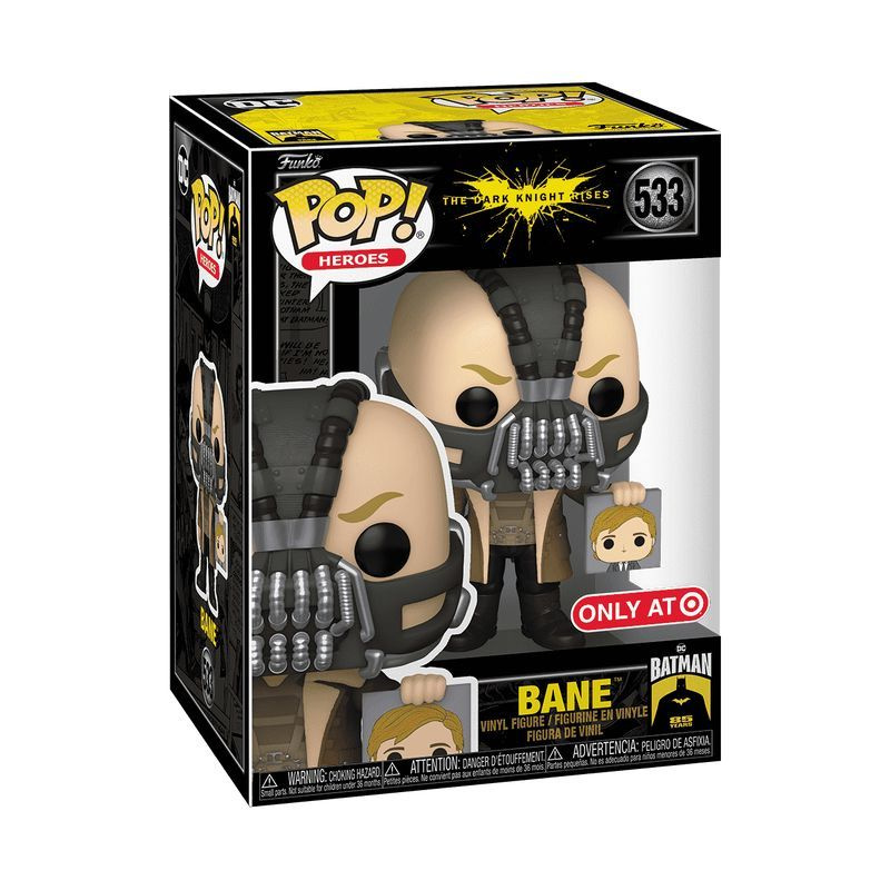 Фигурка Funko Pop! Batman: Bane with Harvey Dent Photo (Эксклюзив Target (Бэйн из фильма Бэтмен Тёмный #1