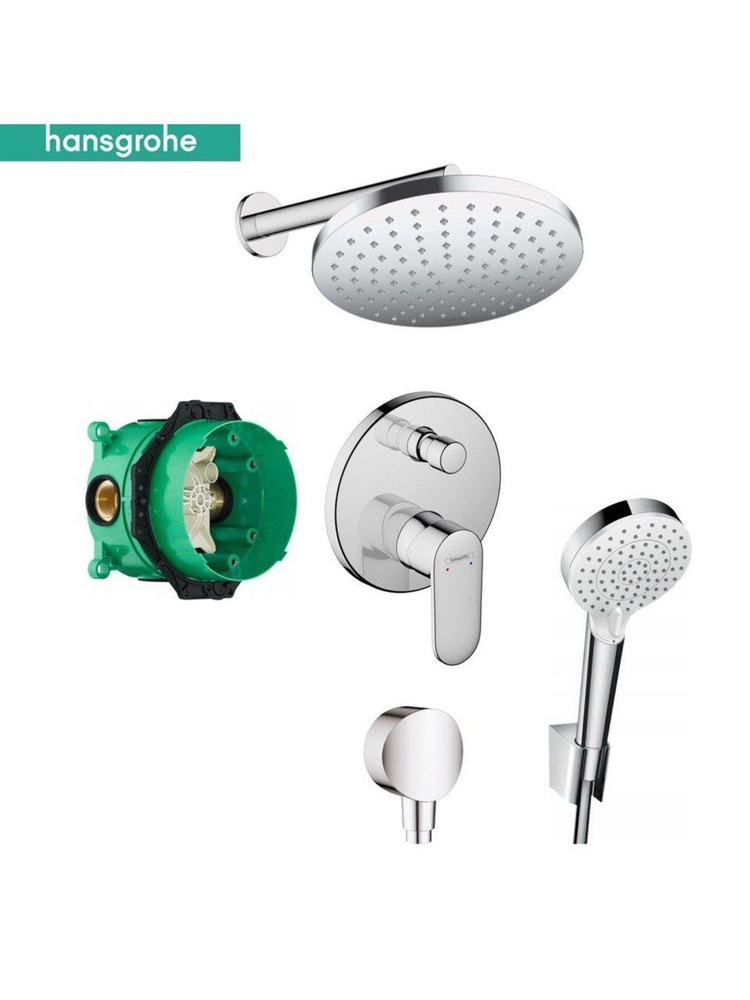 Встраиваемый душевой комплект Hansgrohe Vernis Blend 88001997 #1