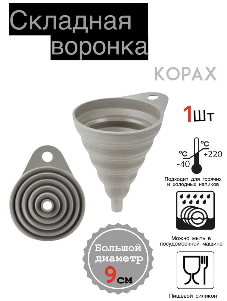 Kopax Воронка кухонная, диаметр 9 см #1