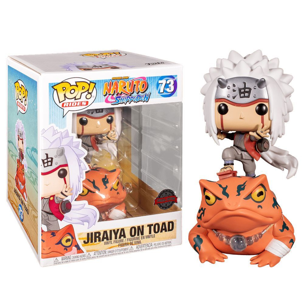 Фигурка Funko Pop! Naruto: Rides Jiraiya on Toad (Фанко Поп Джирайя на лягушке из сериала Наруто: Ураганные #1