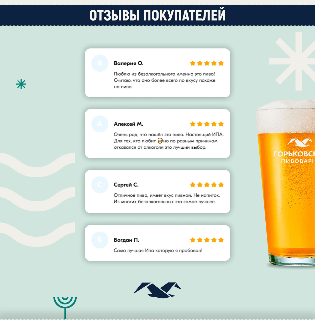 Отзывы покупателей безалкогольного пива пива India Pale Ale 0,0