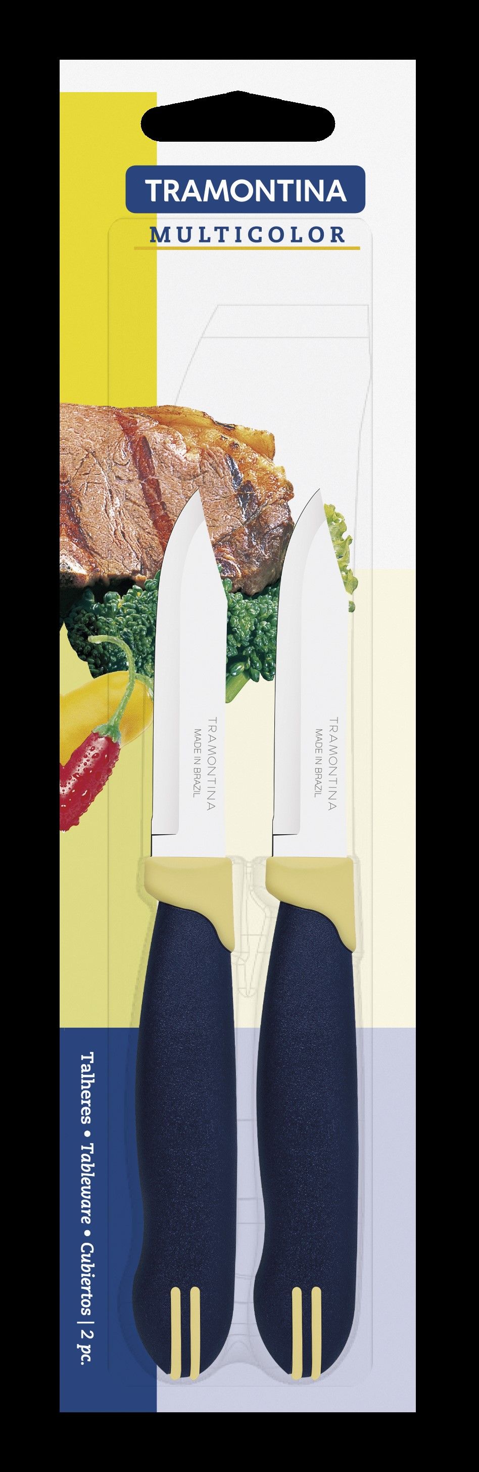 НожиMulticolorдляочисткиовощей2шт(длиналезвия7,5см)