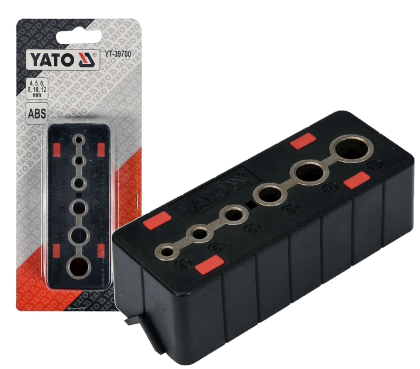 Кондуктордлясверленияотверстий4,5,6,8,10,12мм"Yato"