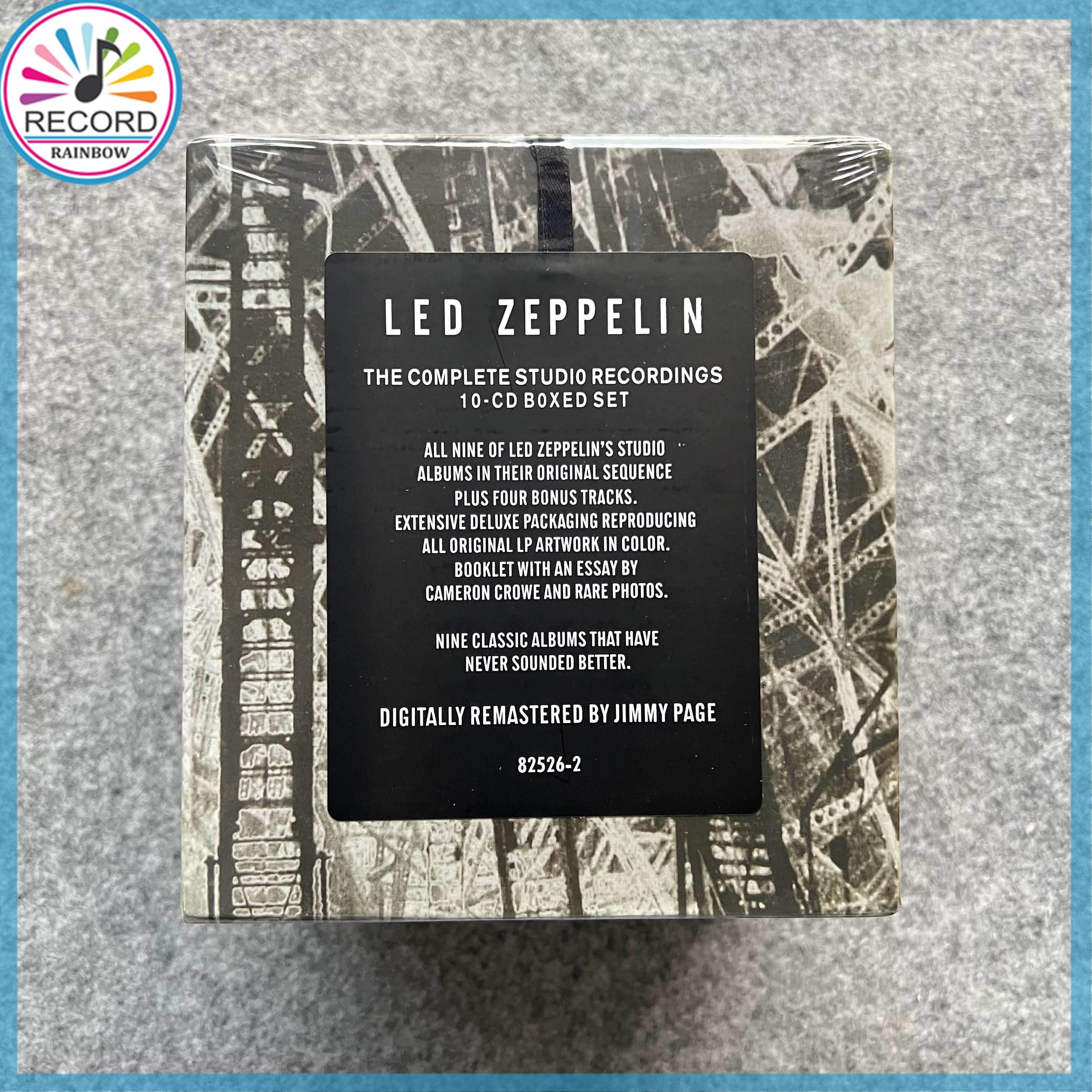 LedZeppelinTheCompleteStudioRecordings10CDСовершенноновыйЗапечатанныйАльбом