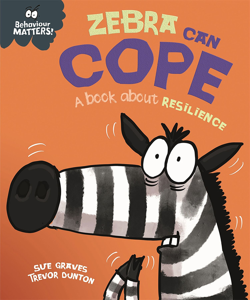 Zebra Can Cope - A book about resilience / Книга на Английском | Graves Sue #1