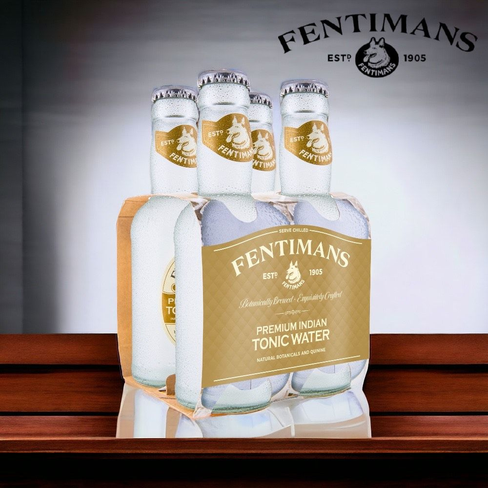 Напиток безалкогольный Fentimans Premium Indian Tonic Water 0,2 л х4 шт (упаковка)  #1