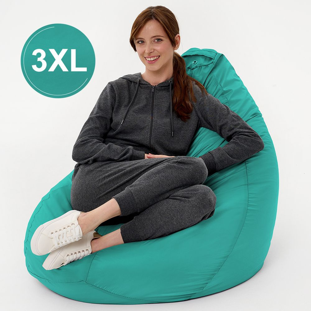 F78 Кресло мешок XXXL СТАНДАРТ+ Бирюзовый 3XL Oxford #1