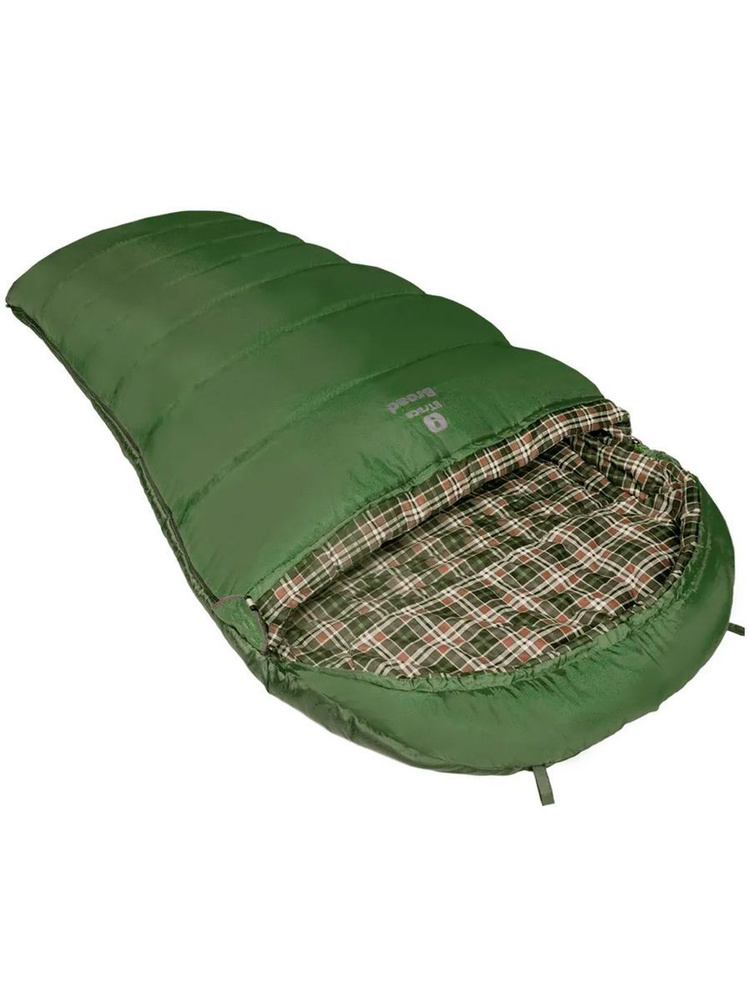 Спальный мешок BTrace Broad S0568 (-15*С), зеленый/левый #1