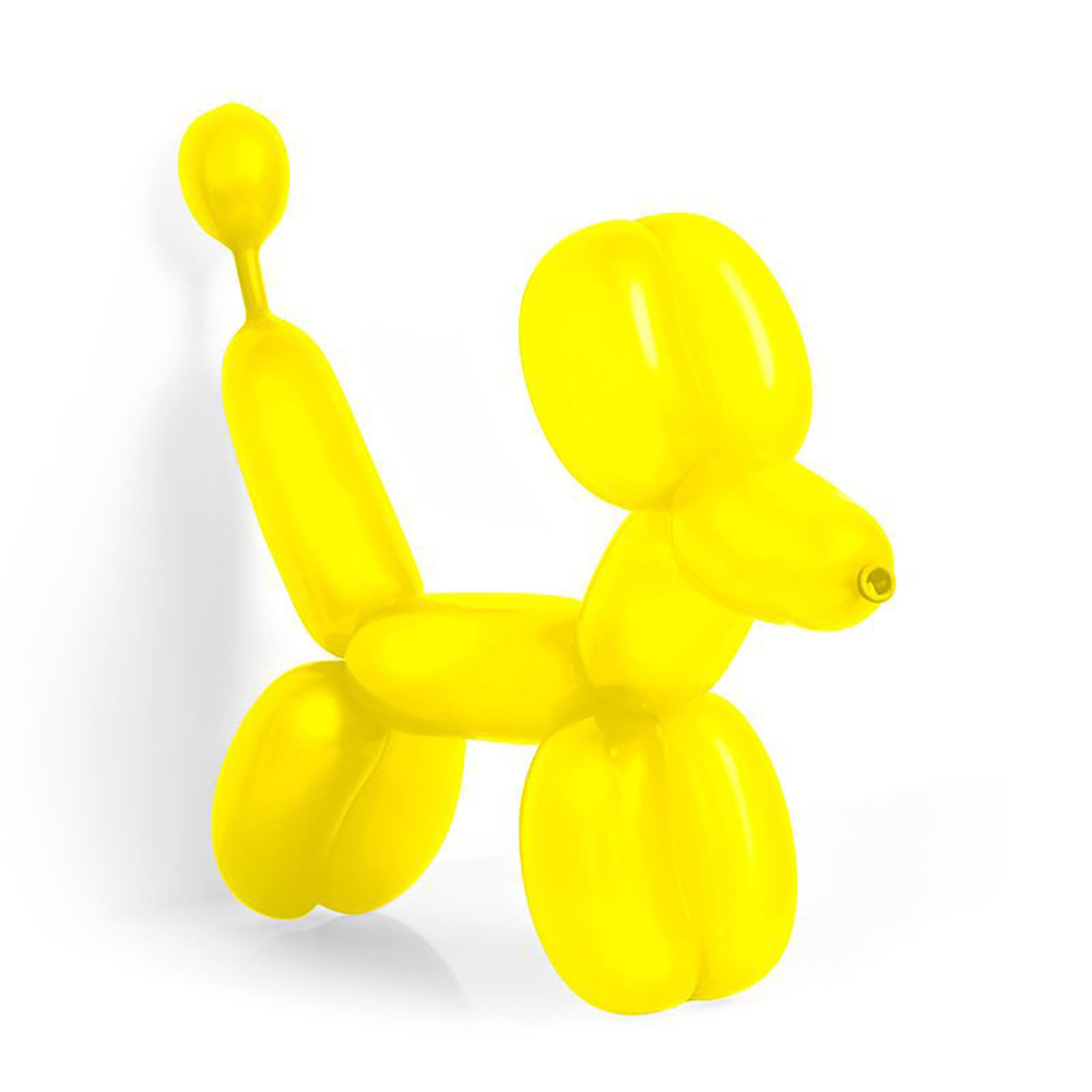 ШДМ Желтый, Пастель / Yellow, латексный шар, 260", 100 шт #1