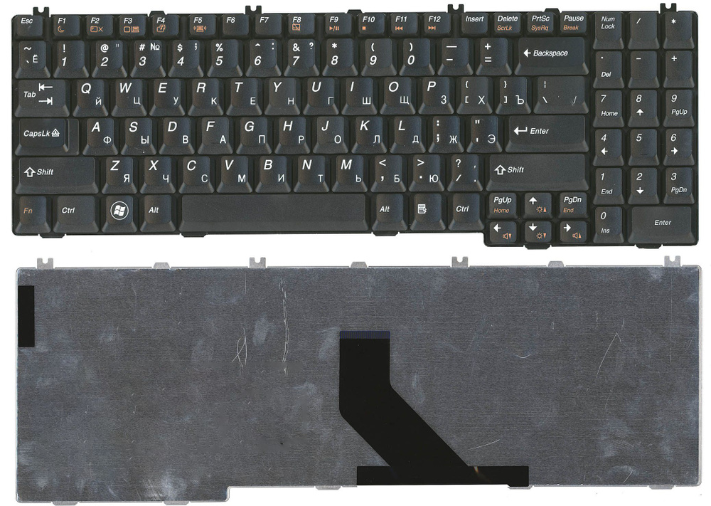 Клавиатура для ноутбука Lenovo G555 G550 V560 p/n: 25-008405, 25-008432, 25-011333, 25008405  #1