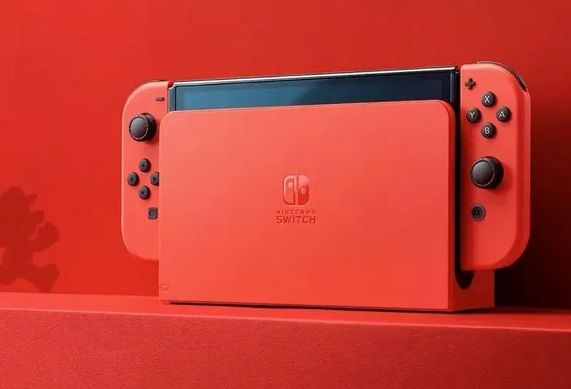 Игровая приставка Nintendo Switch OLED 64 ГБ, Mario Red Edition #1
