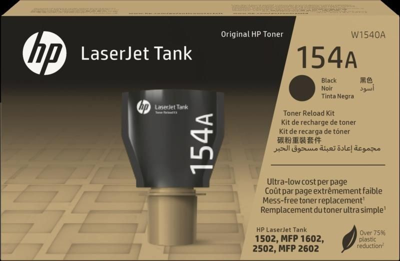 Заправочное устройство HP 154A Black LaserJet Tank Toner Reload Kit #1