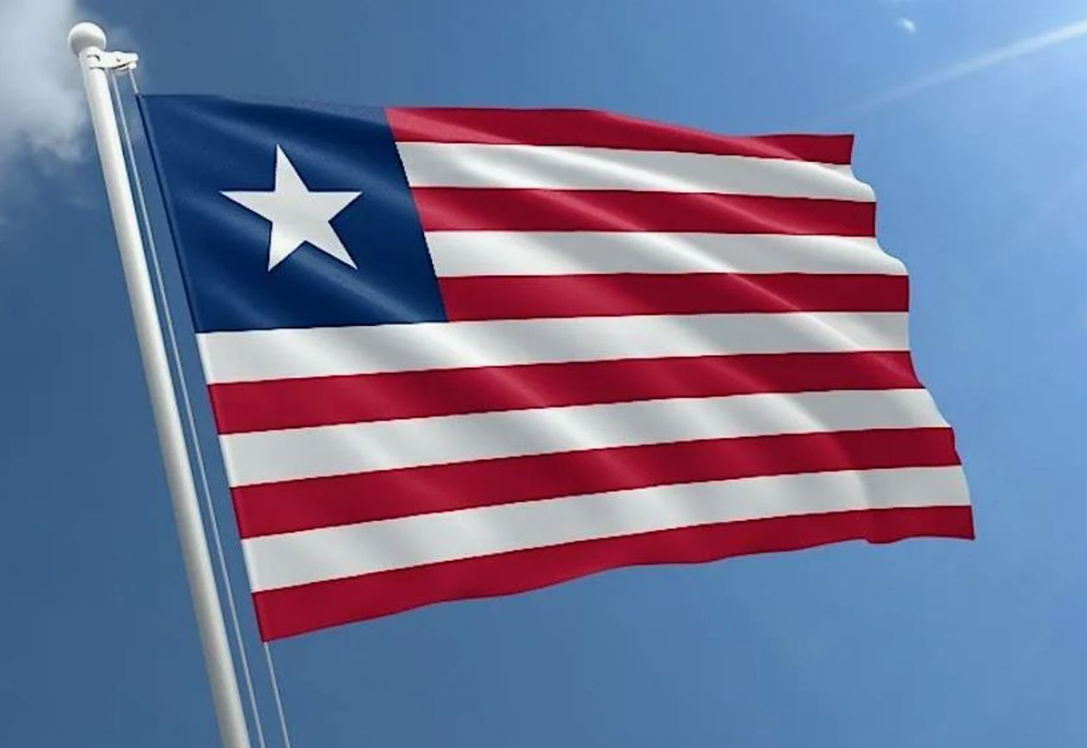 Флаг Либерии 70х105 см #1