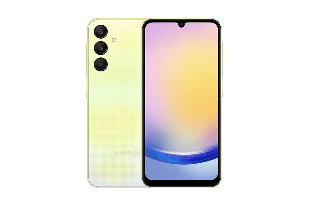 Samsung Смартфон Galaxy A25 Global 6/128 ГБ, желтый #1