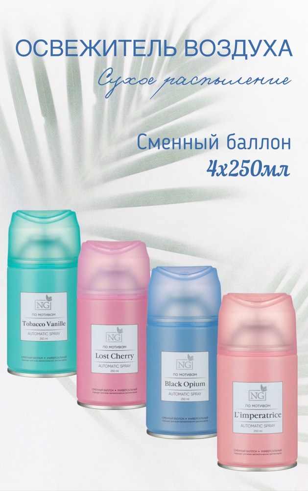 Освежитель воздуха 4шт NEW GALAXY Home Perfume #1