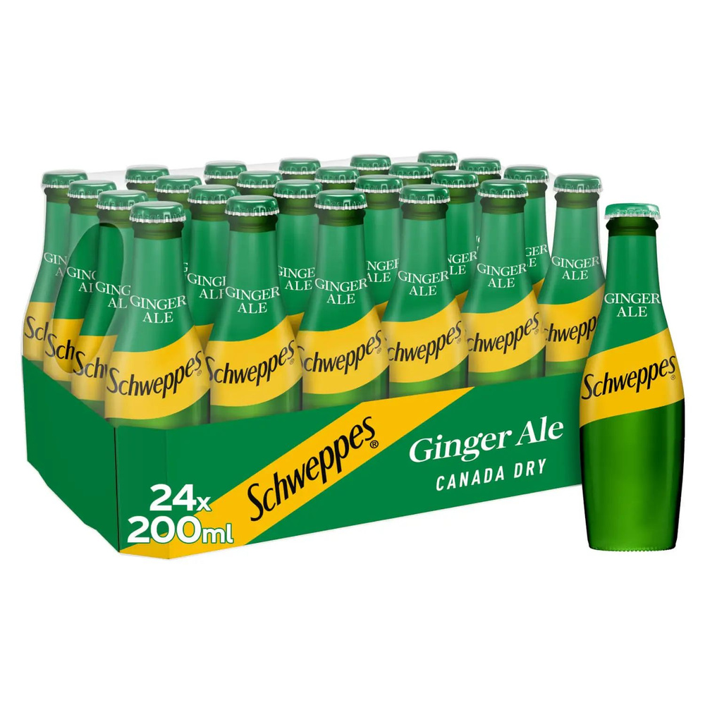 Газированный напиток Schweppes Ginger Ale, 200 мл (Англия) х 24 шт #1