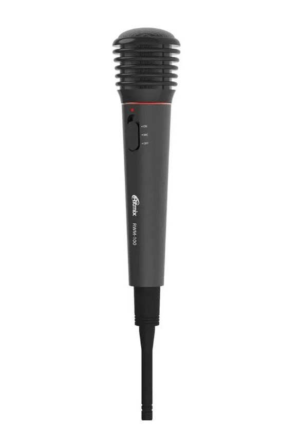 Ritmix Микрофон вокальный RWM-100 черный, черный #1