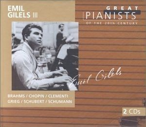 Audio CD Emil Gilels 3 (III) (Great Pianists of the Century series) - Brahms / Chopin / Clementi / Grieg #1