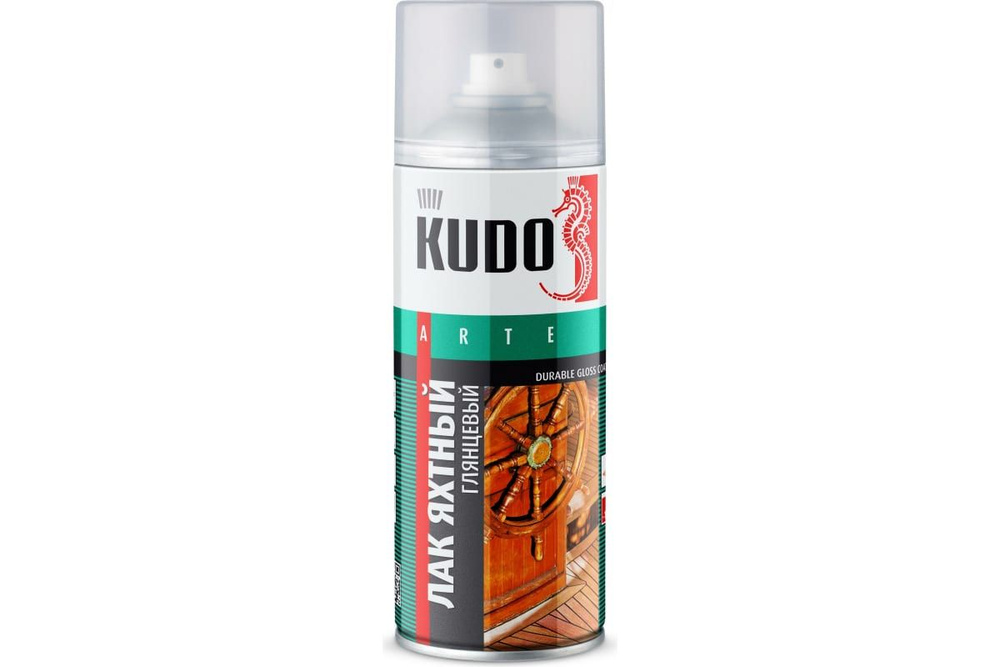 KUDO Аэрозольная краска аэрозольная краска, до 800°, Глянцевое покрытие, Полуглянцевое покрытие, 0.52 #1