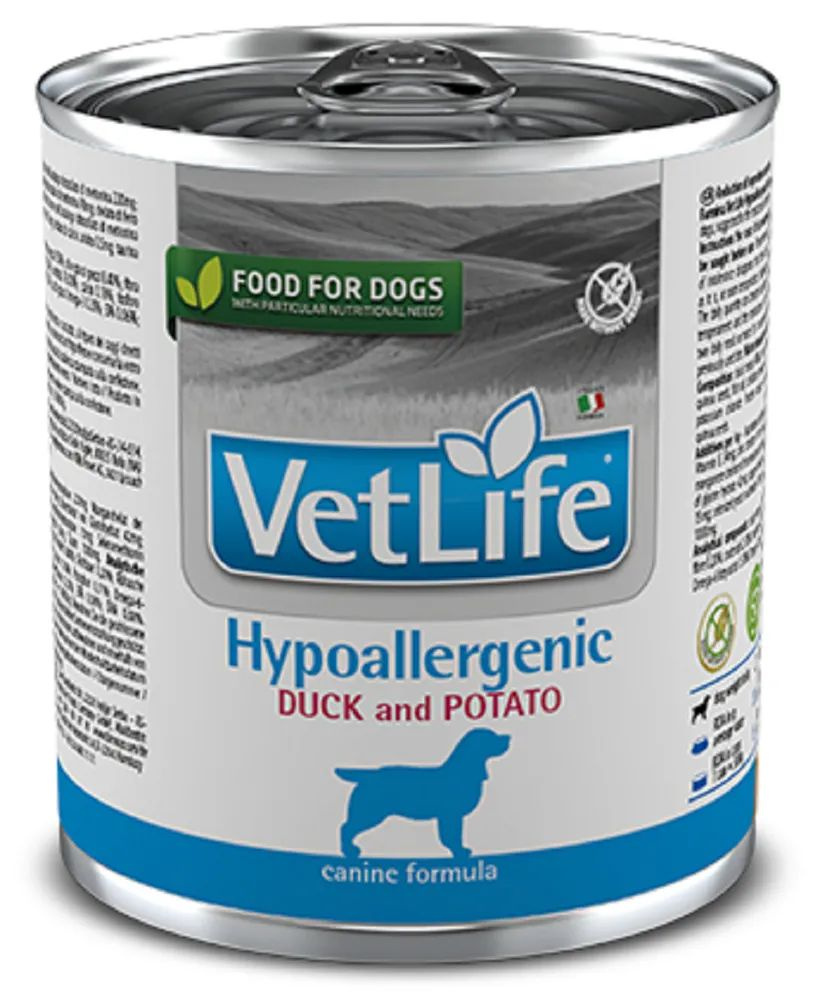 Консервы Farmina Vet Life Diet Dog Hypoallergenic Duck&Potato Фармина Вет Лайф диетический, гипоаллергенный, #1