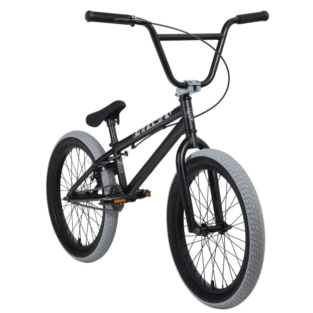 Велосипед Tech Team Mack, BMX, 20", 1 скорость, черный/серый, NN002574 / NN009170  #1