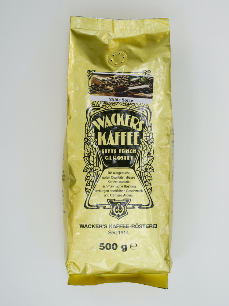 Кофе в зёрнах "Мягкие сорта" (500 гр), Wackers Kaffee #1