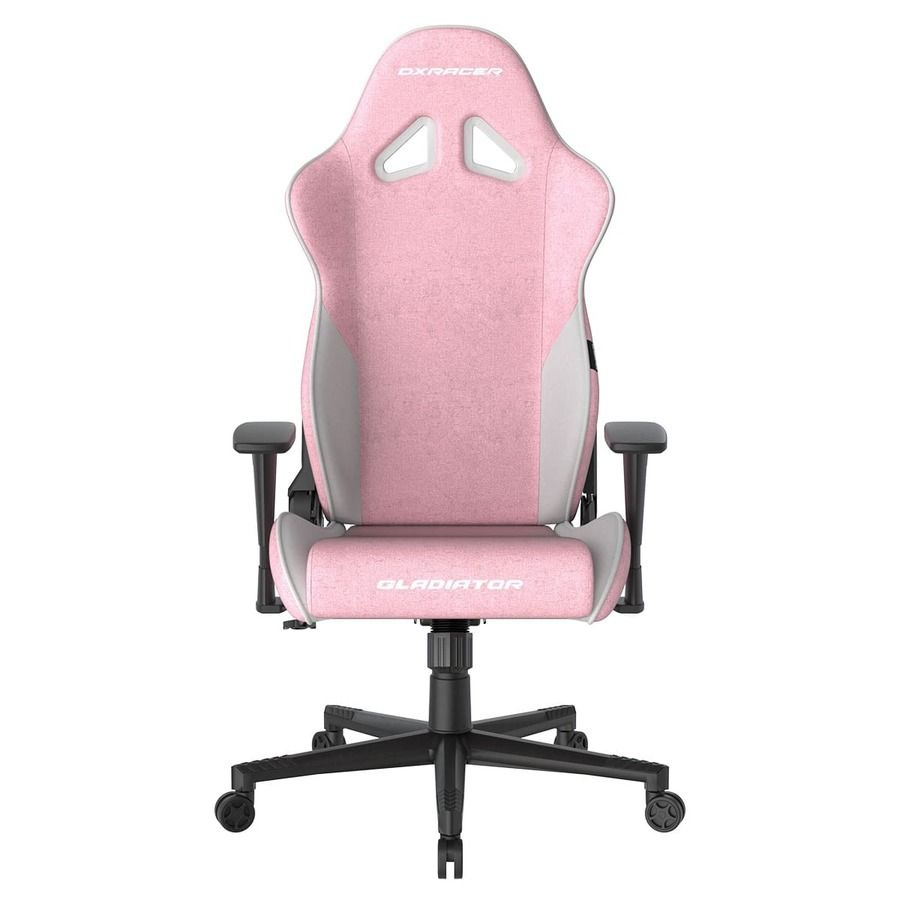 DxRacer Игровое компьютерное кресло Gladiator Series OH/G2300, розовый/белый  #1