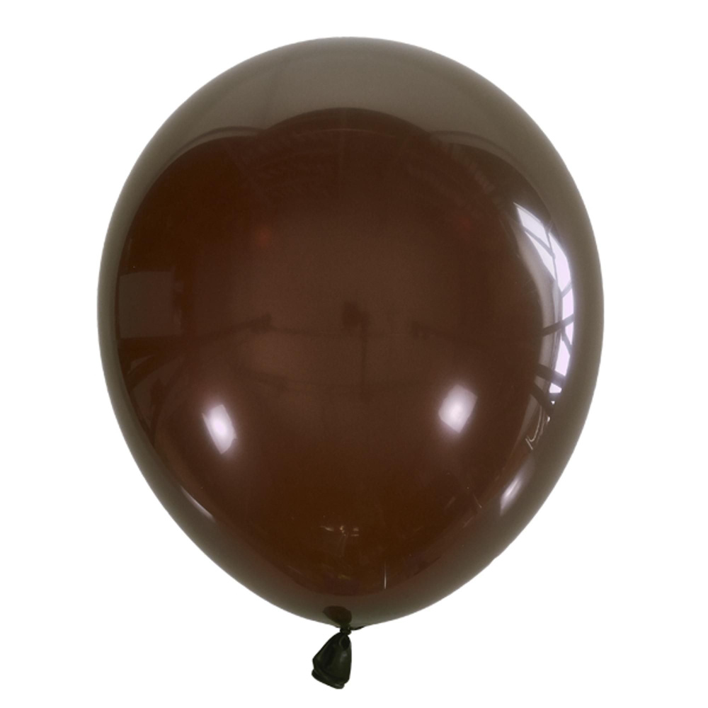 Воздушный шар 12"/30см Декоратор BROWN 067 100шт #1