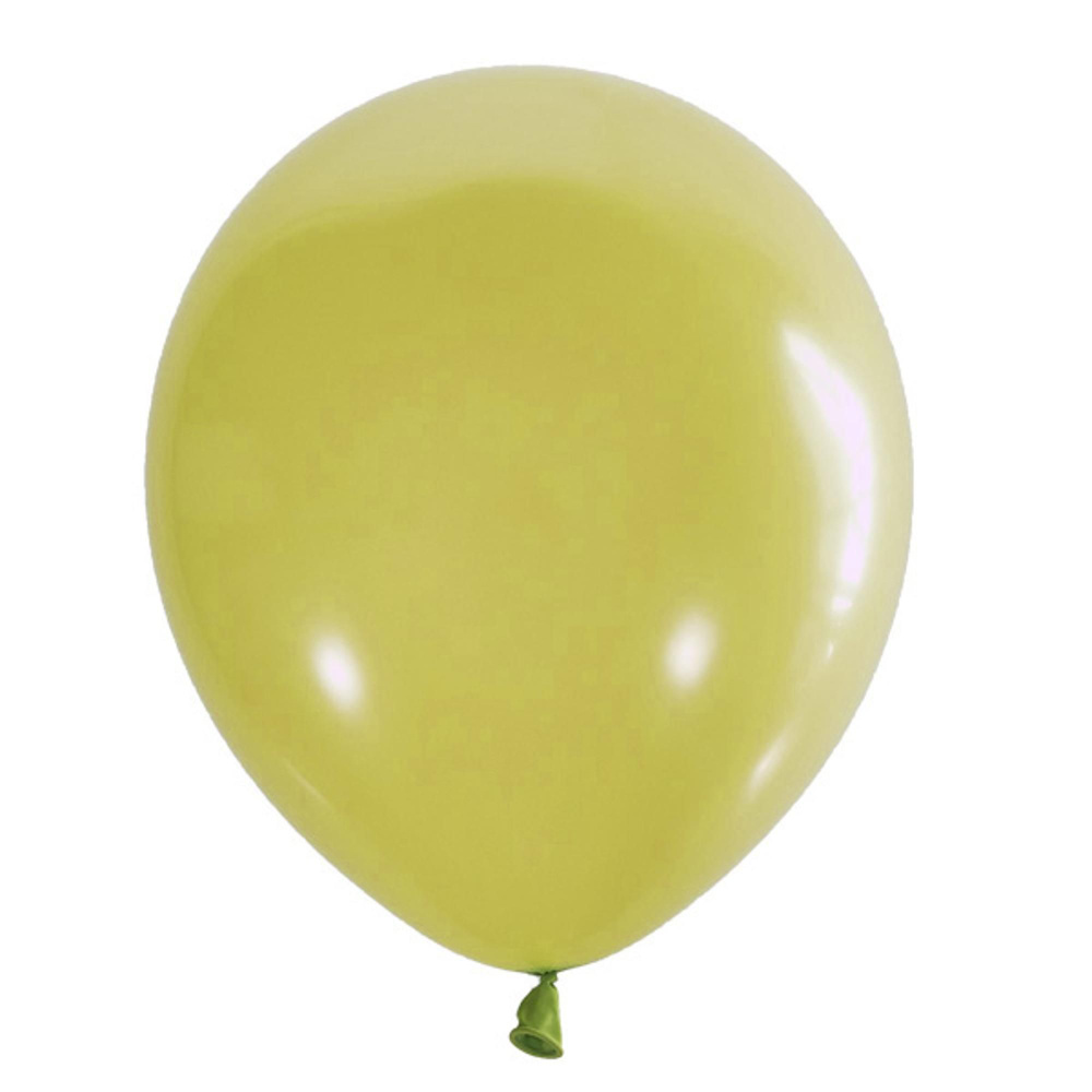 Воздушный шар 12"/30см Декоратор APPLE GREEN 999 100шт #1