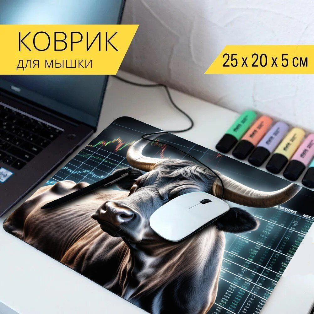 LotsPrints Коврик для мыши 26-MPAD25X20N-237, разноцветный #1