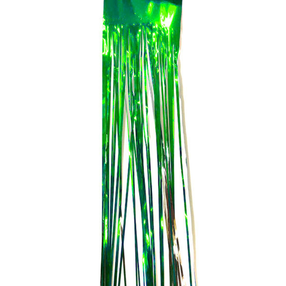 Дождик серебристо-зелёный 1,5 м #1