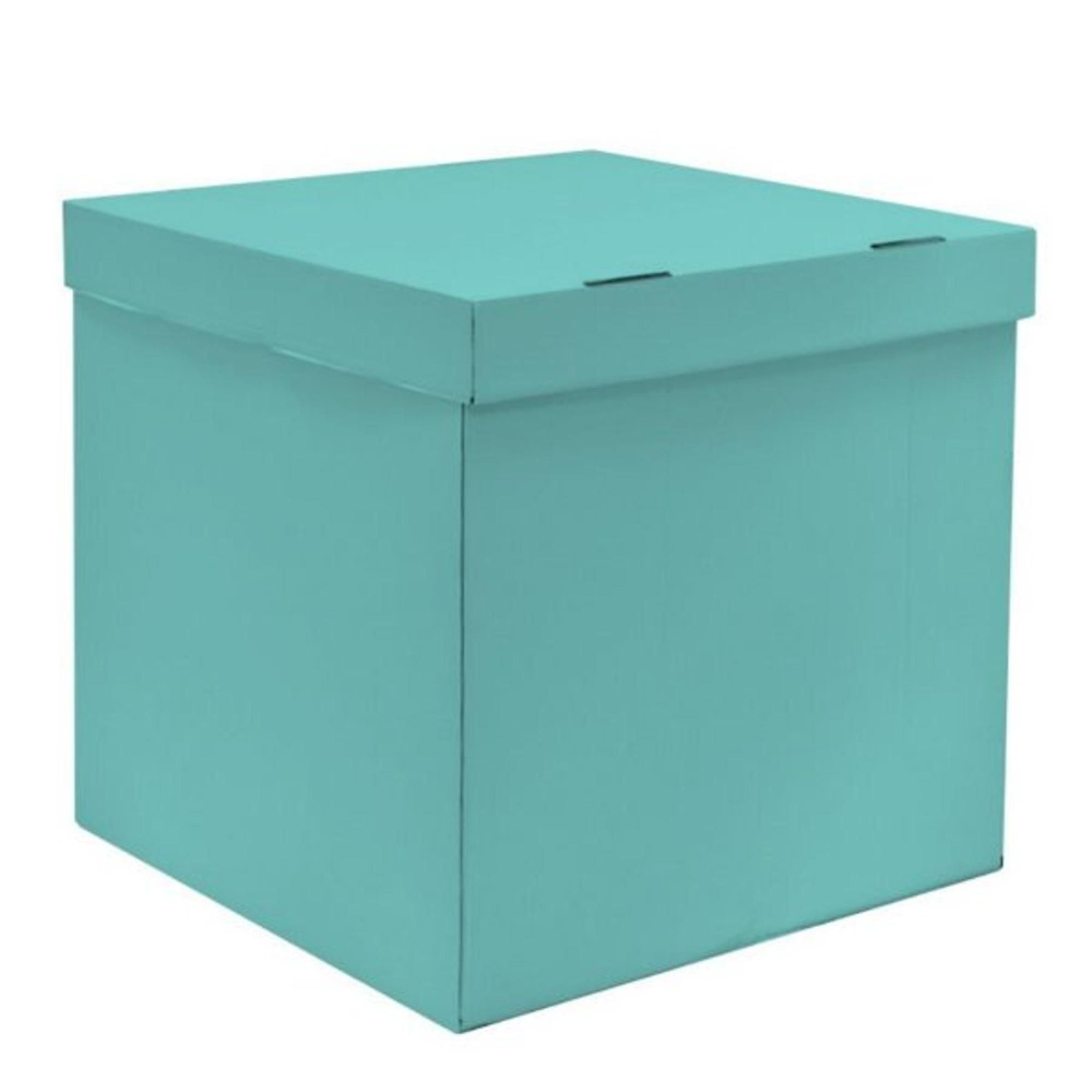 Коробка для воздушных шаров Тиффани 60 х 60 х 60 см #1