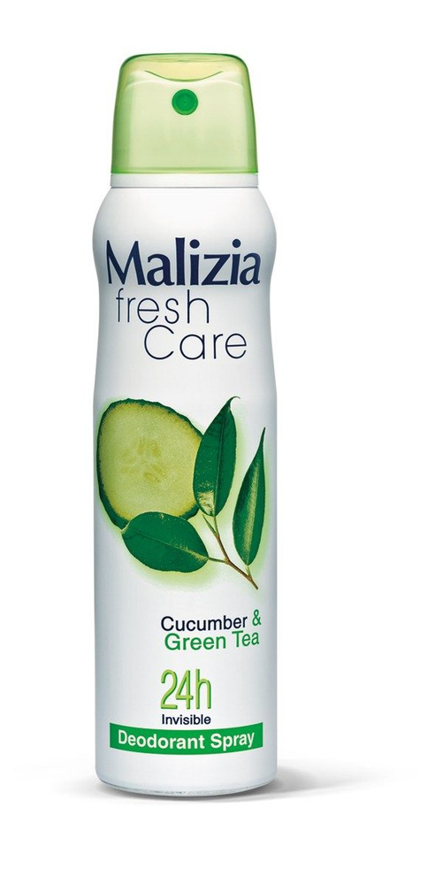 Антиперспирант Malizia Fresh Care Cucumber and Green tea аэрозоль женский, 150мл, 6 штук  #1