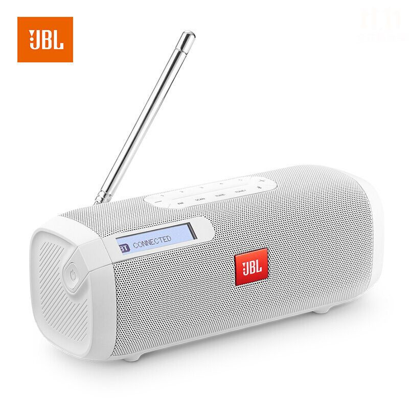 Портативное FM-радио JBL ТUNER FM-динамик bluetooth; с дисплеем с подсветкой черное  #1