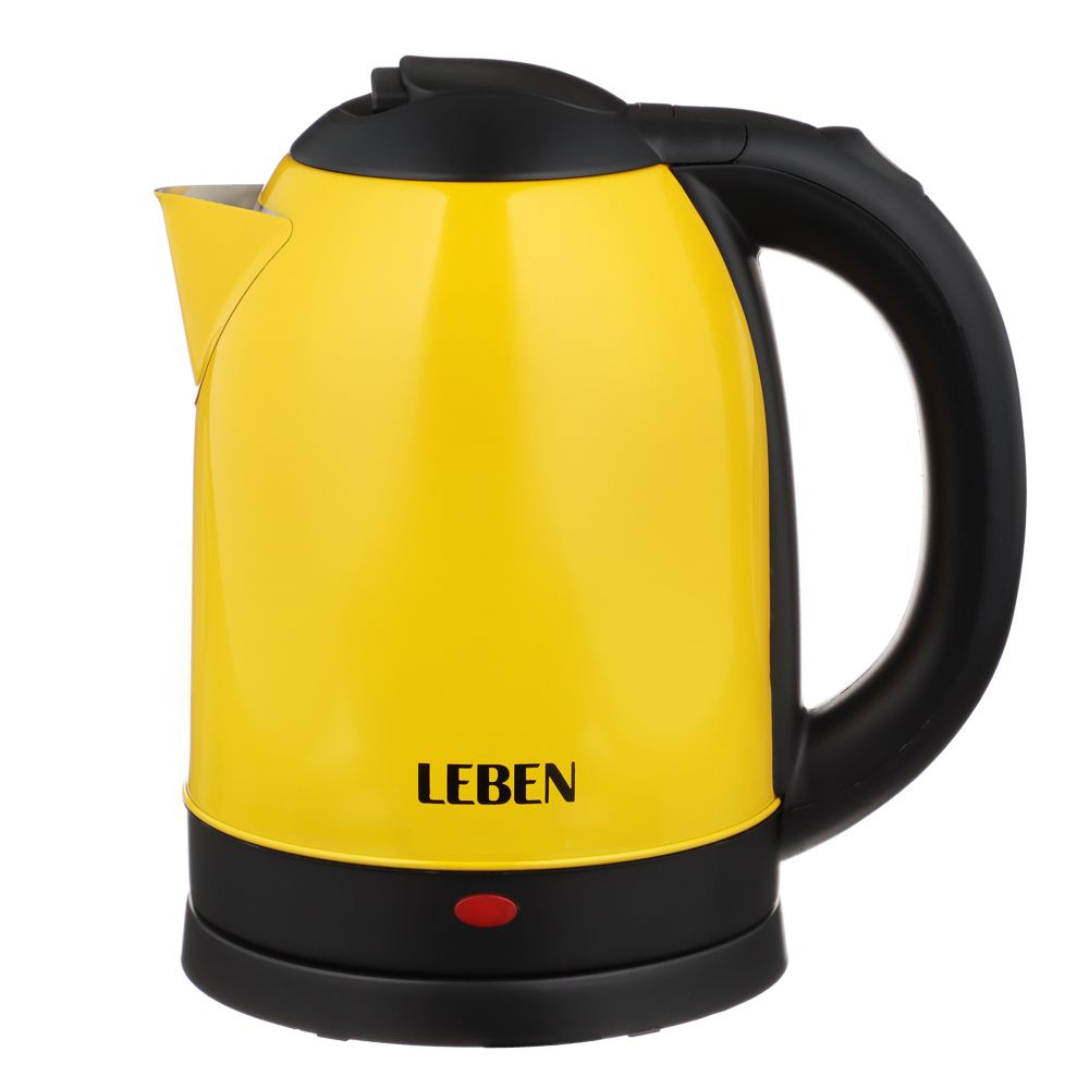 Leben Электрический чайник 66441, желтый, черный #1