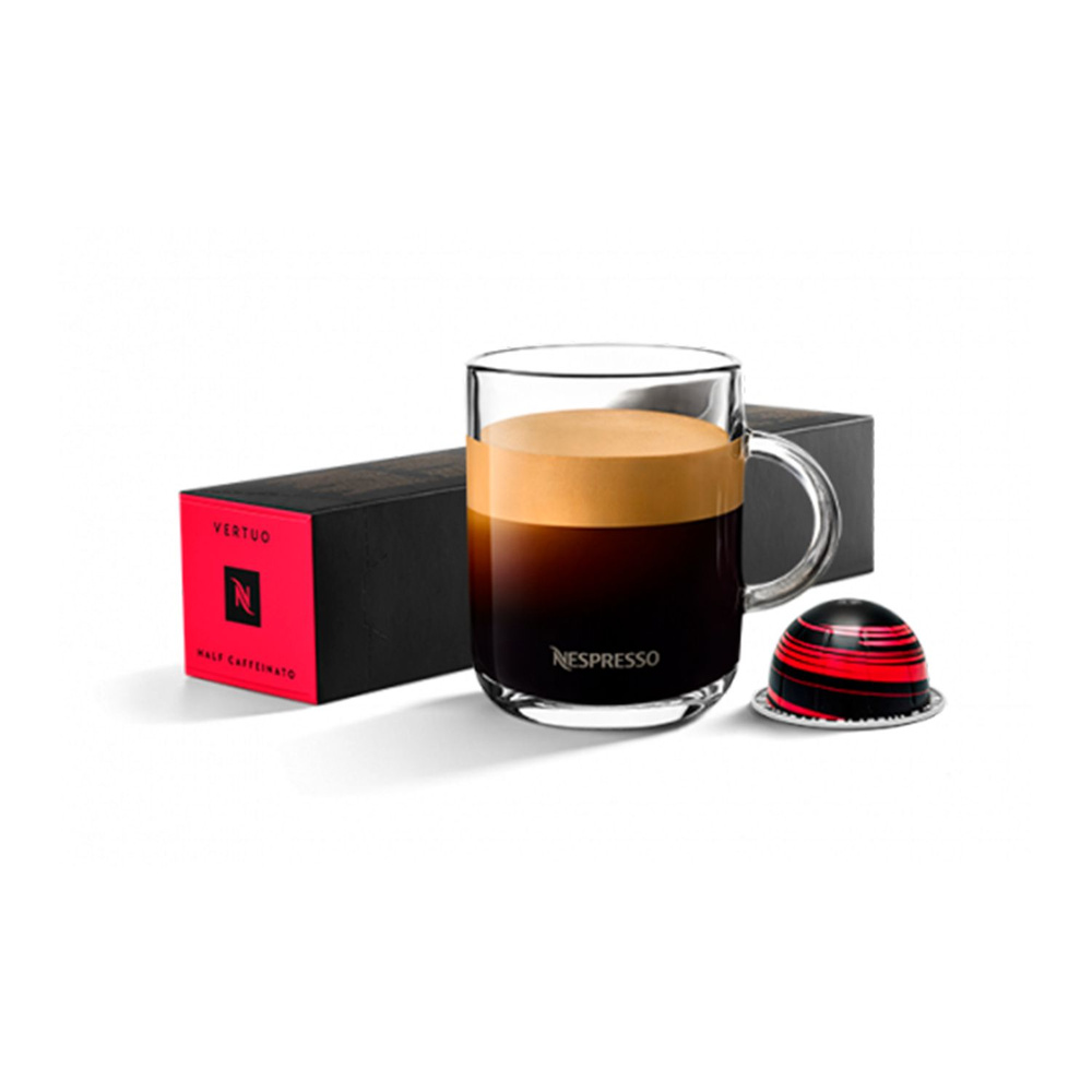 Кофе в капсулах Nespresso Vertuo Half Caffeinato 1 уп. по 10 кап. #1