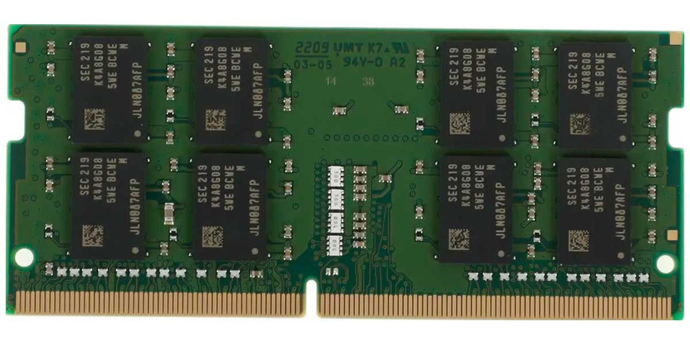 Kingston Оперативная память SO-DIMM DDR4 16Gb 3200MHz (KVR32S22D8/16) 1x16 ГБ (SO-DIMM DDR4 16Gb 3200MHz #1