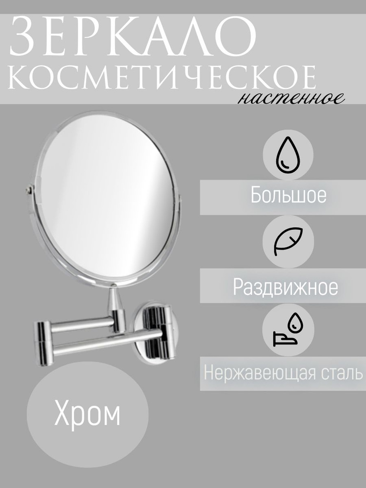 САНАКС Зеркало для ванной, 150 см #1